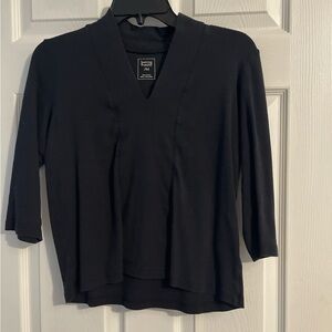 Black 3/4 Sleeve Top